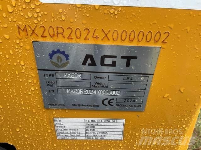 AGT MX20R Εκσκαφείς με ερπύστριες