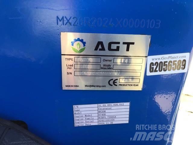 AGT MX20R Εκσκαφείς με ερπύστριες
