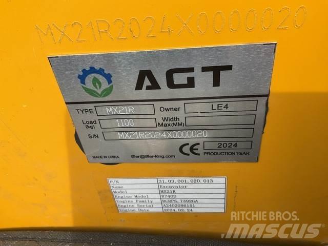 AGT MX21R Εκσκαφείς με ερπύστριες