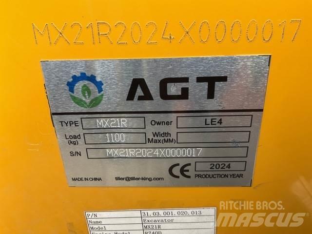 AGT MX21R Εκσκαφείς με ερπύστριες