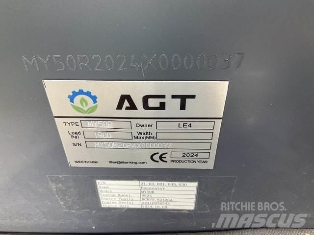 AGT MY50R Εκσκαφείς με ερπύστριες