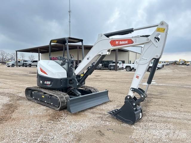 Bobcat E55 Εκσκαφείς με ερπύστριες