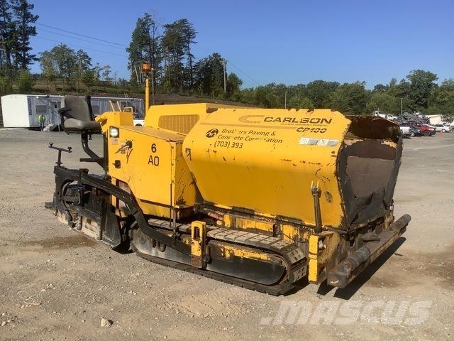 Carlson CP100 Επίστρωση ασφάλτου