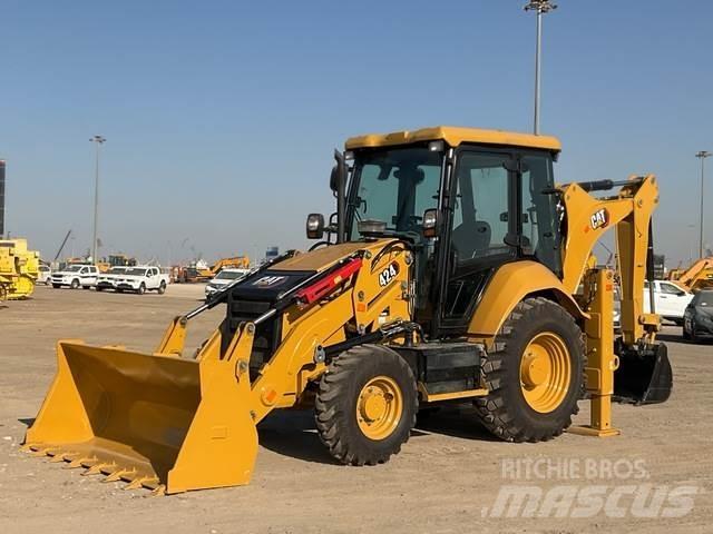 CAT 424 Εκσκαφείς Φορτωτές τύπου JCB
