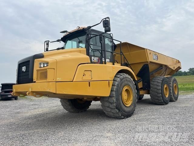 CAT 745 Σπαστό Dump Truck ADT