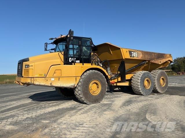 CAT 745 Σπαστό Dump Truck ADT
