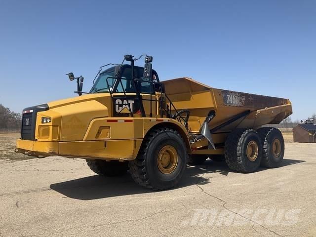 CAT 745C Σπαστό Dump Truck ADT