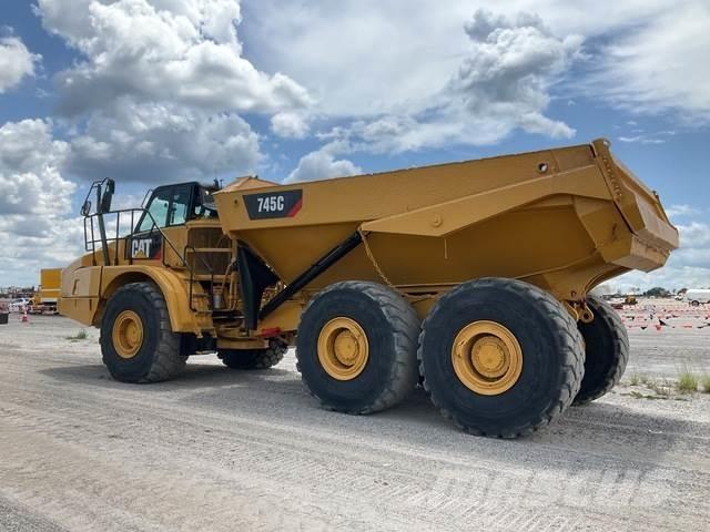 CAT 745C Σπαστό Dump Truck ADT