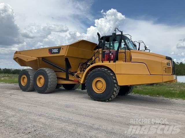 CAT 745C Σπαστό Dump Truck ADT