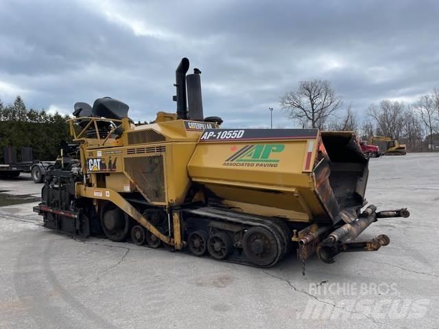 CAT AP-1055D Επίστρωση ασφάλτου