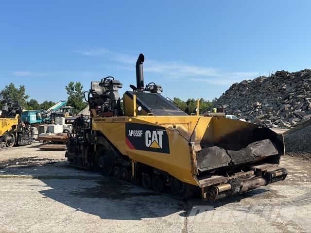 CAT AP655F Επίστρωση ασφάλτου