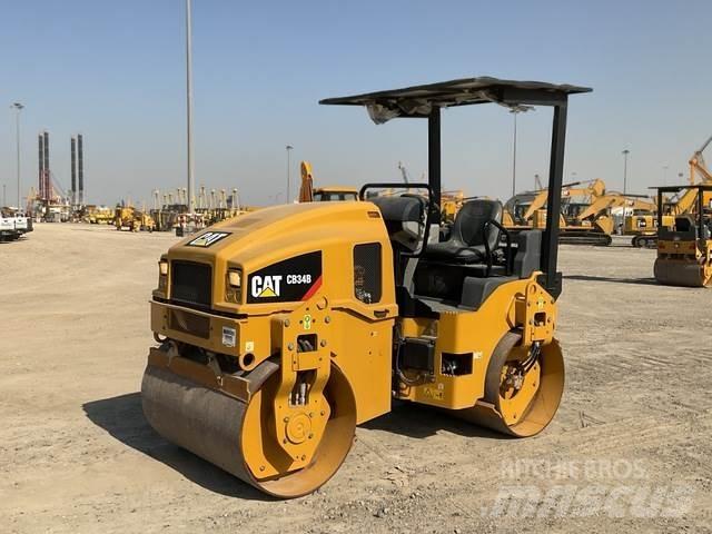 CAT CB34B Οδοστρωτήρες διπλού κυλίνδρου