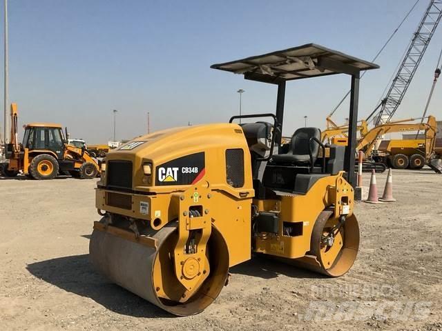 CAT CB34B Οδοστρωτήρες διπλού κυλίνδρου