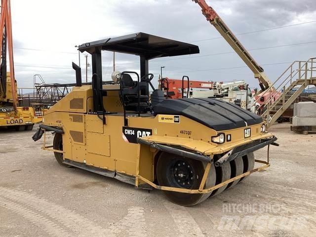CAT CW34 Κύλινδροι με επίσωτρα με αέρα