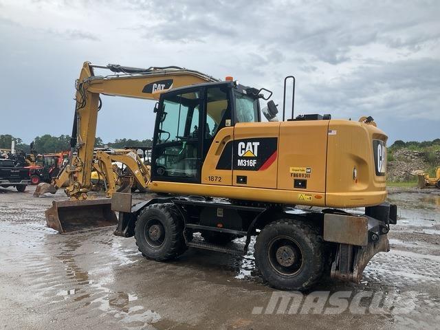 CAT M316F Εκσκαφείς με τροχούς - λάστιχα