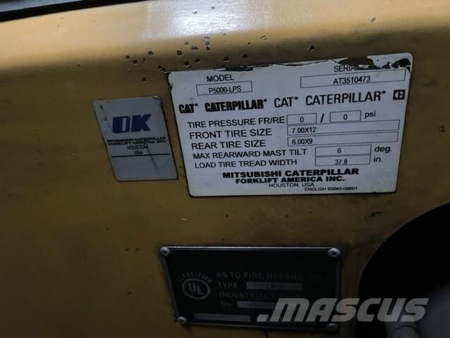 CAT P5000-LPS Περονοφόρα ανυψωτικά κλαρκ - άλλα