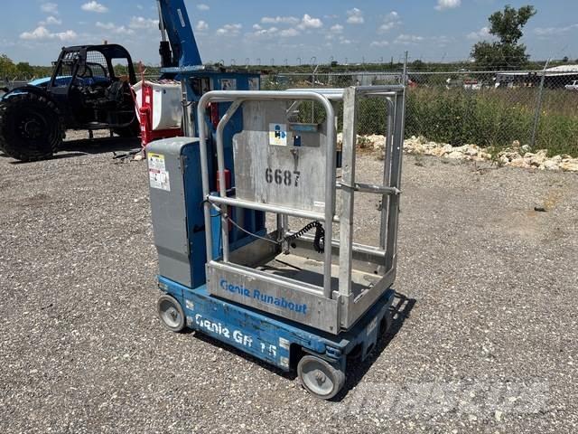 Genie GR-15 Ανυψωτήρες με κατακόρυφους πυλώνες