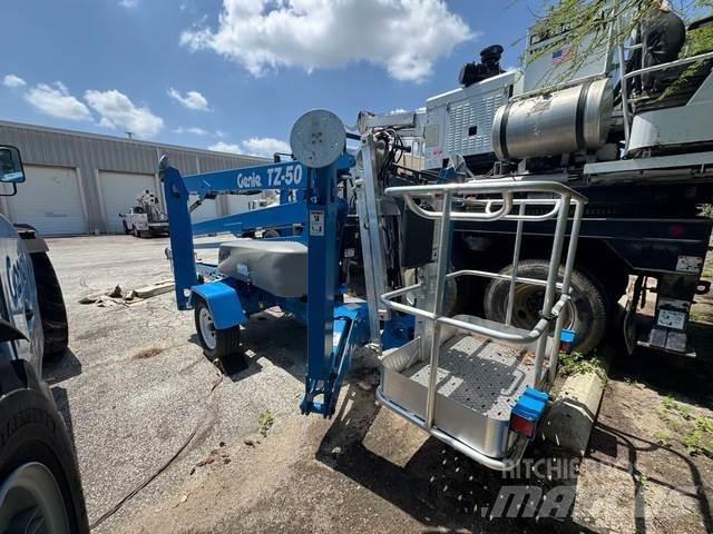Genie TZ-50 Εναέριες πλατφόρμες τοποθετημένες σε ρυμούλκα