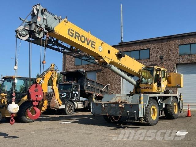 Grove RT600E Γερανοί ανώμαλου εδάφους