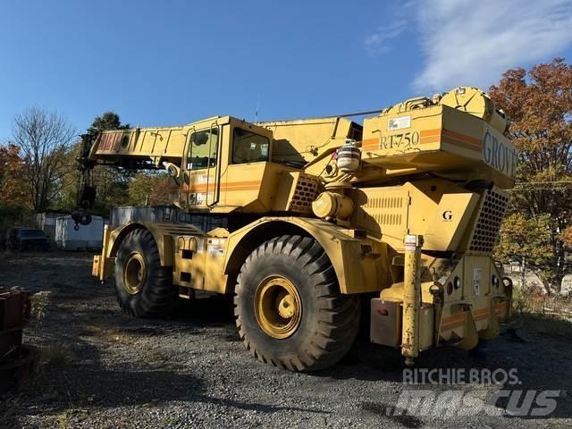 Grove RT750 Γερανοί ανώμαλου εδάφους