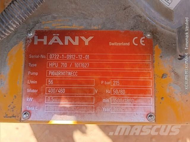  Hany HPU710 Εξαρτήματα σκυροδέματος