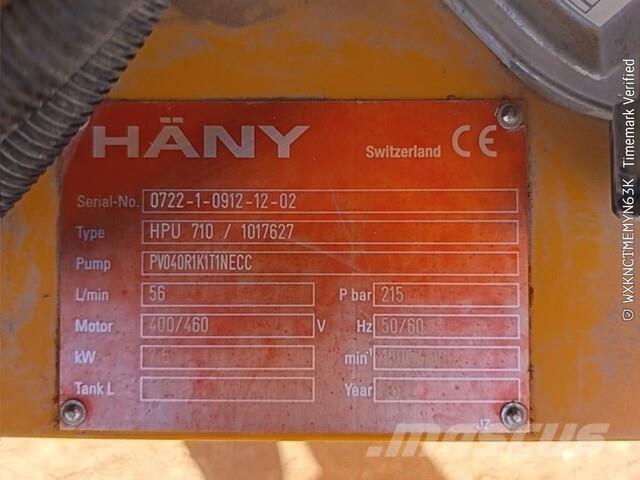  Hany HPU710 Εξαρτήματα σκυροδέματος