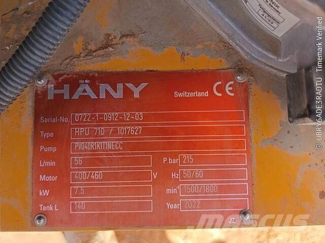  Hany HPU710 Εξαρτήματα σκυροδέματος