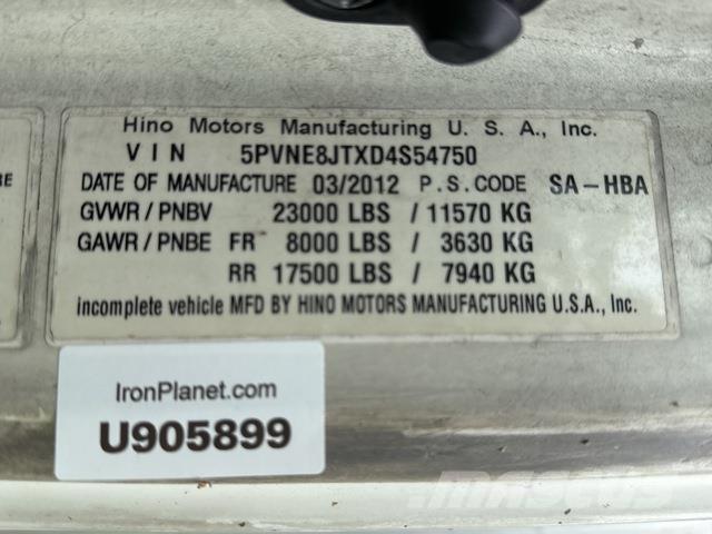 Hino 268 Φορτηγά Κόφα