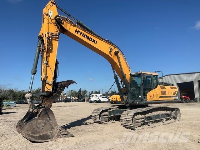 Hyundai HX330L Εκσκαφείς με ερπύστριες