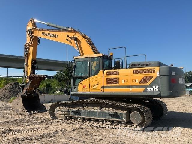 Hyundai HX330L Εκσκαφείς με ερπύστριες