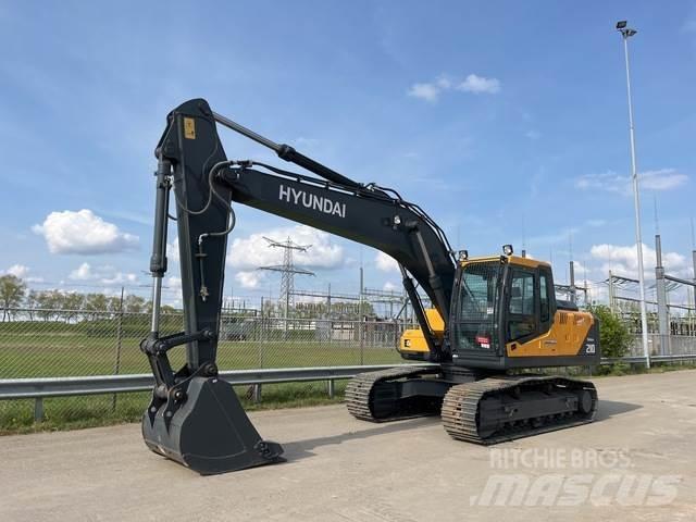 Hyundai R210 Εκσκαφείς με ερπύστριες