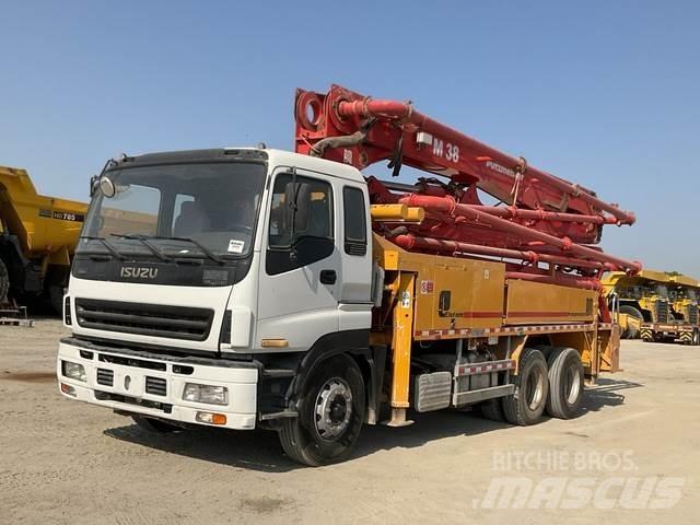 Isuzu  Αντλίες σκυροδέματος