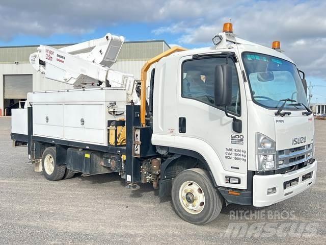 Isuzu FRR600 Εναέριες πλατφόρμες τοποθετημένες σε φορτηγό