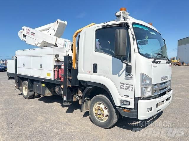 Isuzu FRR600 Εναέριες πλατφόρμες τοποθετημένες σε φορτηγό