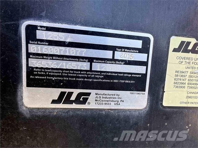 JLG 1255 Τηλεσκοπικοί ανυψωτές