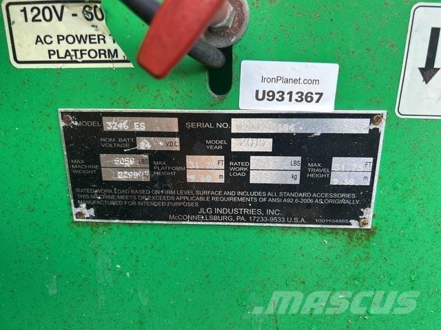 JLG 3246ES Ανυψωτήρες ψαλιδωτής άρθρωσης