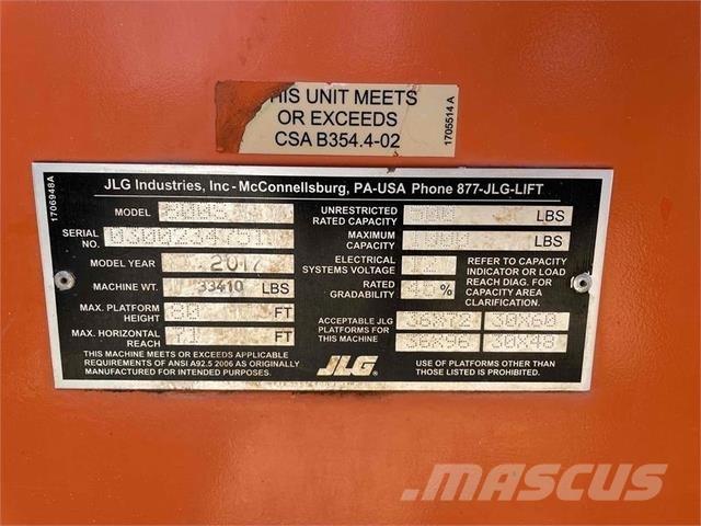 JLG 800S Ανυψωτήρες με τηλεσκοπικό βραχίονα