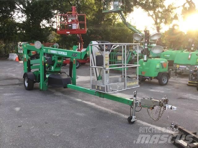 JLG T500J Εναέριες πλατφόρμες τοποθετημένες σε ρυμούλκα