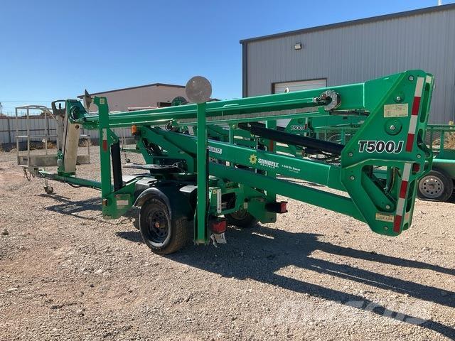 JLG T500J Εναέριες πλατφόρμες τοποθετημένες σε ρυμούλκα