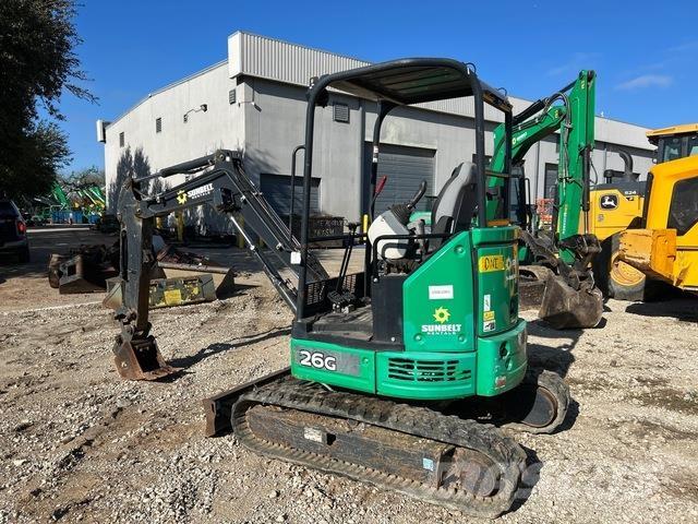 John Deere 26G Εκσκαφείς με ερπύστριες