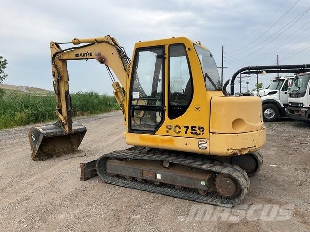 Komatsu PC75R Εκσκαφείς με ερπύστριες