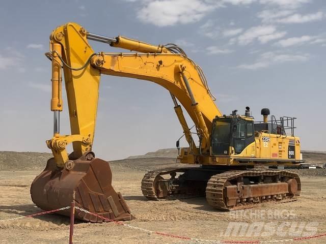 Komatsu PC800-8 Εκσκαφείς με ερπύστριες