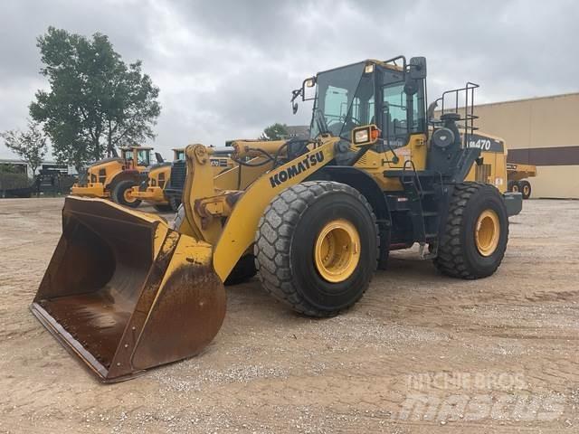 Komatsu WA470 Φορτωτές με λάστιχα (Τροχοφόροι)