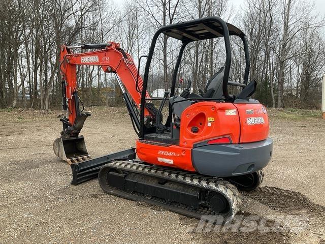 Kubota KX040-4 Εκσκαφείς με ερπύστριες