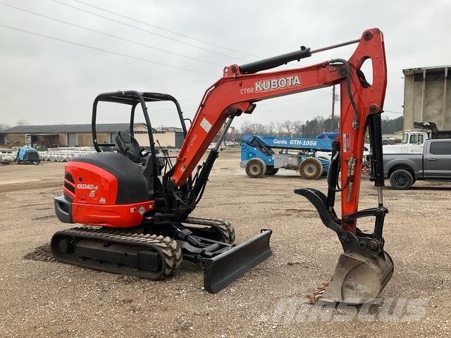 Kubota KX040-4 Εκσκαφείς με ερπύστριες