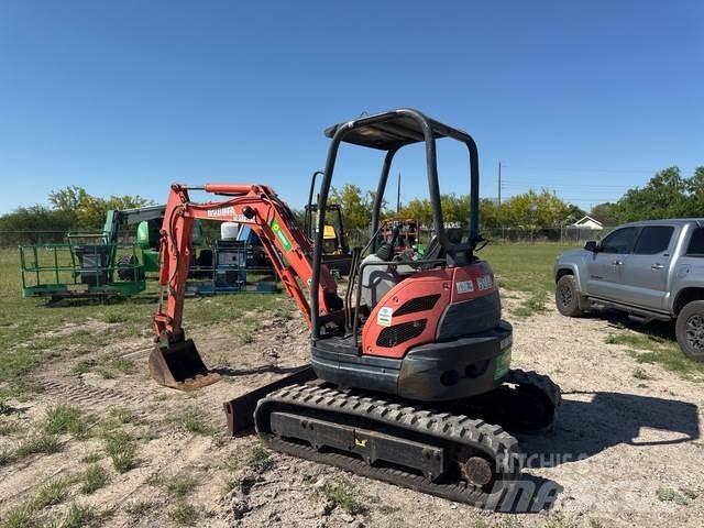 Kubota U25 Εκσκαφείς με ερπύστριες