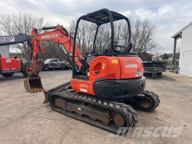 Kubota U55-4 Εκσκαφείς με ερπύστριες