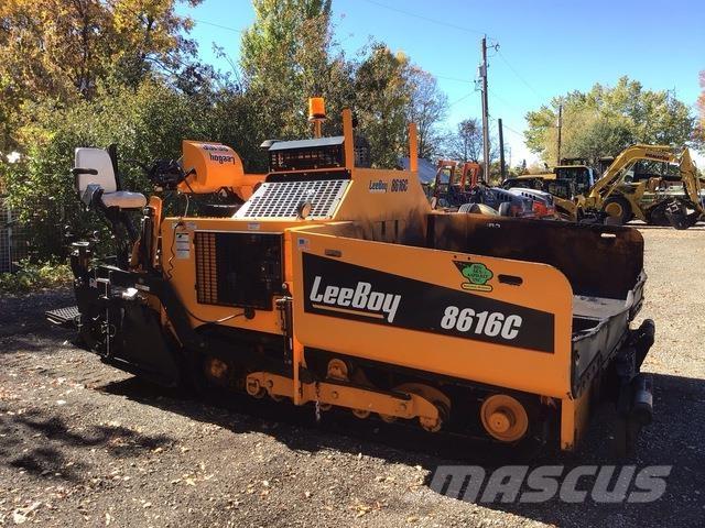 LeeBoy 8616C Επίστρωση ασφάλτου