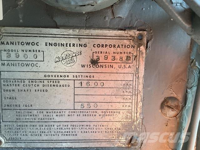 Manitowoc 3900 Γερανοί με ερπύστριες