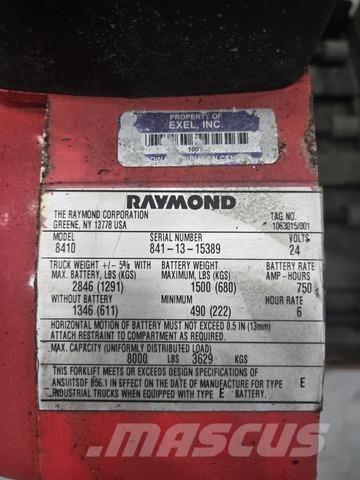 Raymond 8410 Χειροκίνητο ανυψωτικό αμαξίδιο